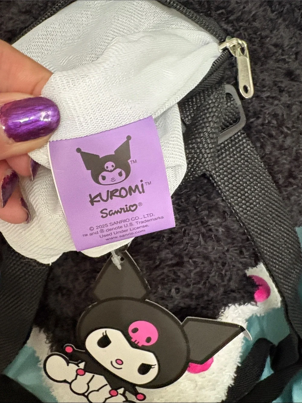 Sanrio kuromi plush